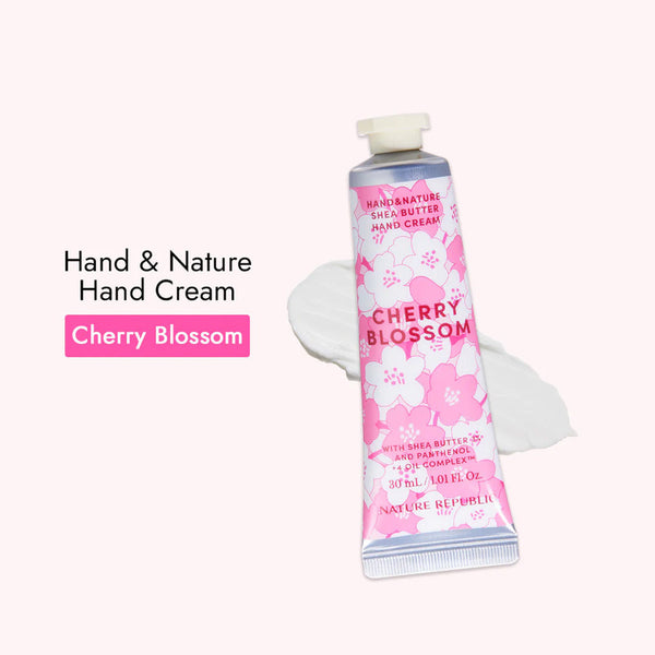 Nature Republic Hand & Nature Hand Cream Cherry Blossom