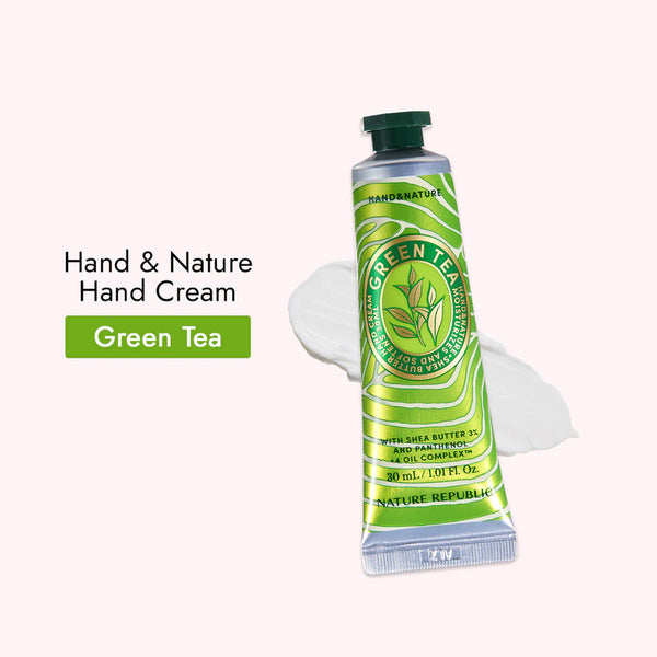 Nature Republic Hand & Nature Green Tea Hand Cream 