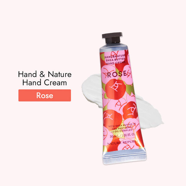 Nature Republic Hand & Nature Rose Hand Cream 