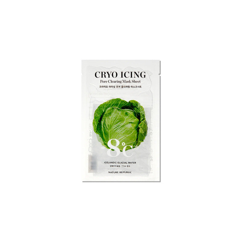 Nature Republic Cryo Icing Pore Clearing Mask Sheet 