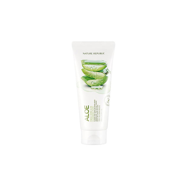 Nature Republic Fresh Herb Aloe Cleansing Foam 