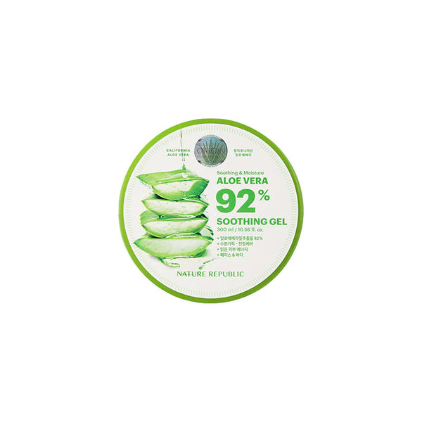 Nature Republic Soothing & Moisture Aloe Vera 92% Soothing Gel 