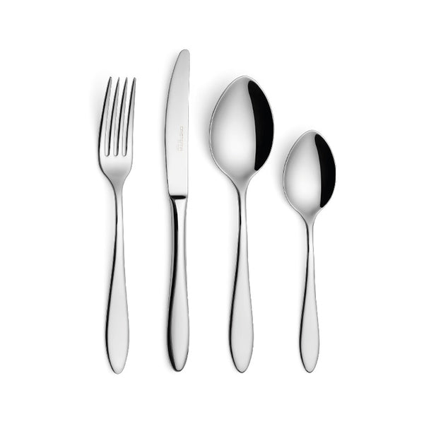 Cristema Colombo 48-Piece Cutlery Set with Wood Box