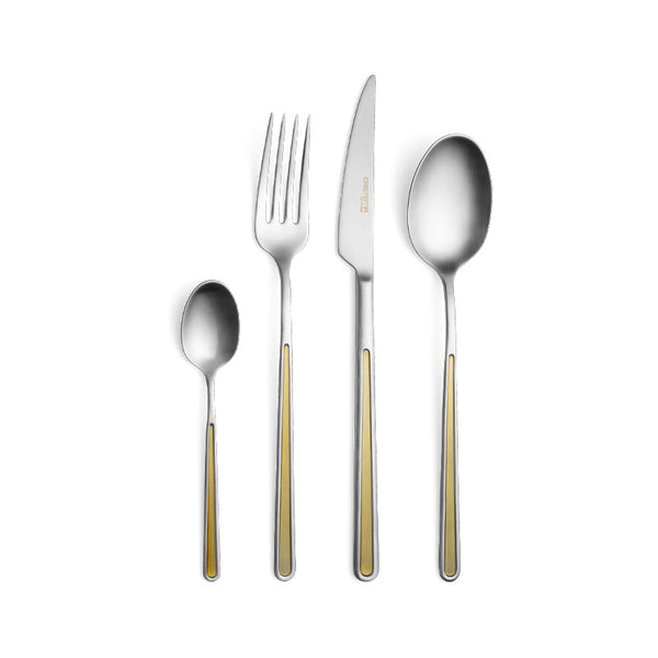 Cristema Havana 24-Piece Cutlery Set with Wood Box