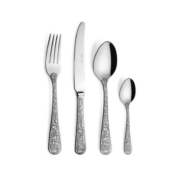 Cristema Versailles 24-Piece Cutlery Set with Wood Box