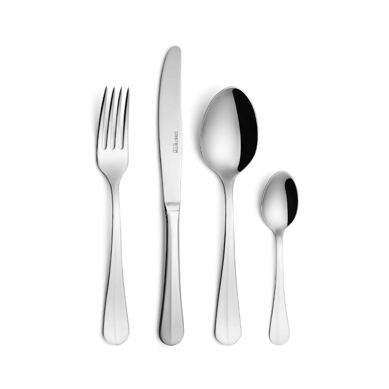 Cristema Baguete 75-Piece Cutlery Set with Wood Box