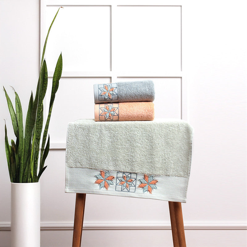 Gelin House Perla 100% Cotton Towel Set - Available In Multiple Colors