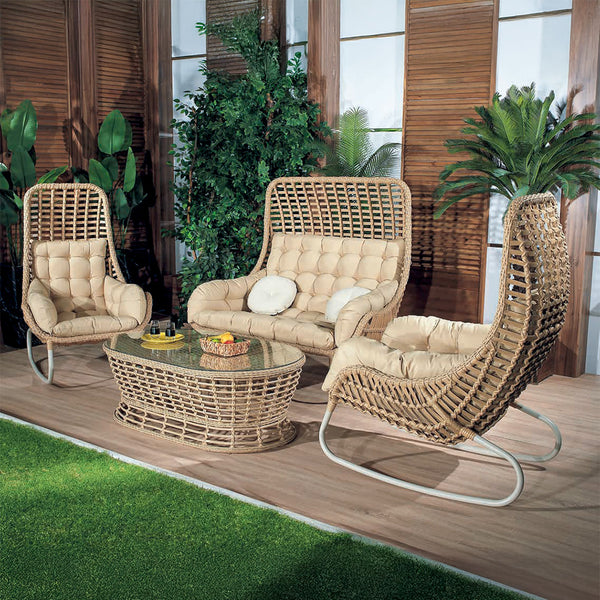 Formet Home Rocker Garden Sofa Set