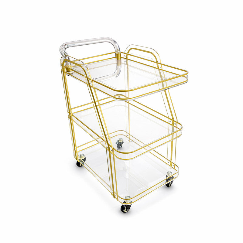 Jiangmen Acrylic Service Trolley