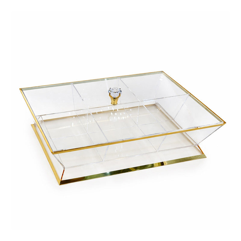 Red Cherry Candy Box with 6 Compartments
