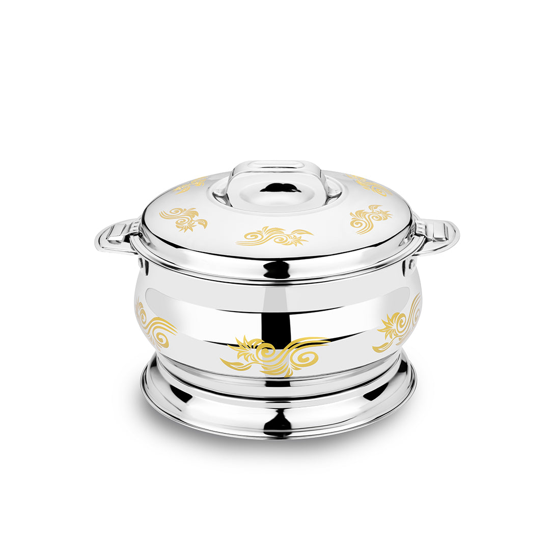 Stride Stainless Steel Hotpot Monir Belly 3 Pieces Set | S.S-667 | Cooking & Dining, Hot Pots |Image 4
