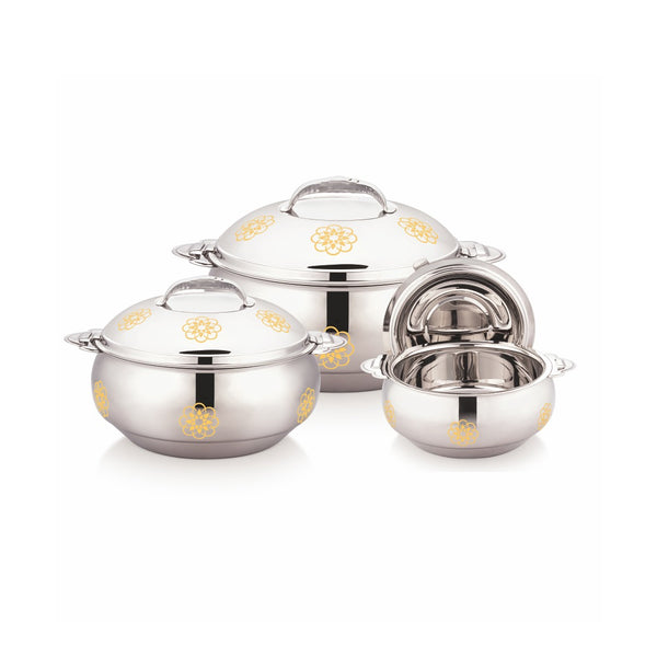 Stride Stainless Steel Hotpot Savour Belly 3 Pieces Set | SI-027 | Cooking & Dining, Hot Pots |Image 1
