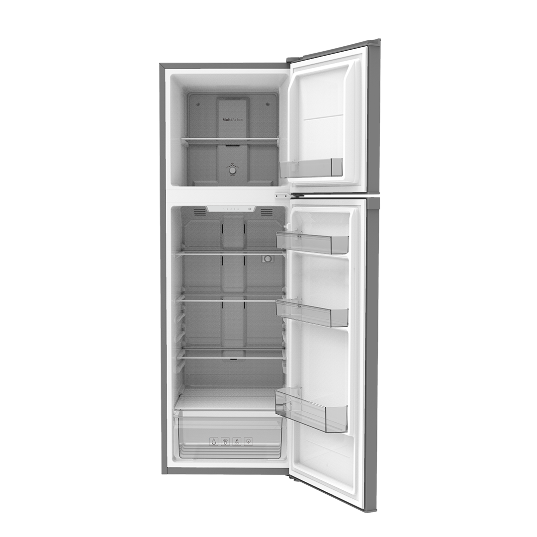 Skyworth 280 Liters Silver Double Door Refrigerator | SRD-325WTA | Home Appliances | Double Door, Home Appliances, Major Appliances, Refrigerators |Image 1