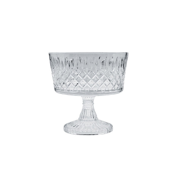 Alegre Glass 17x17 Cm Cyrstal Service Bowl