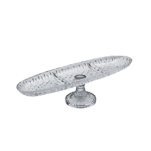 Alegre Glass 41x12 Cm Cyrstal Service Tray