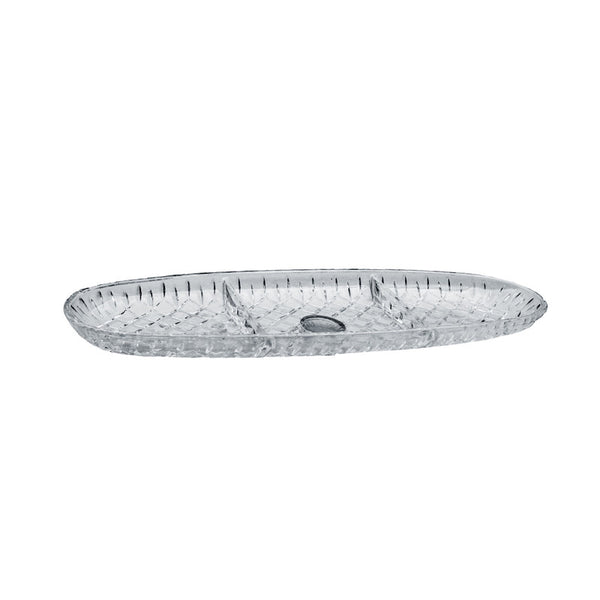 Alegre Glass 41x3 Cm Cyrstal Service Tray