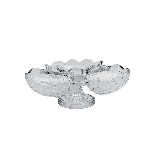 Alegre Glass 21x10 Cm Cyrstal Service Tray