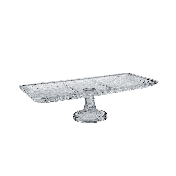 Alegre Glass 18x37.5x11Cm Cyrstal Service Tray
