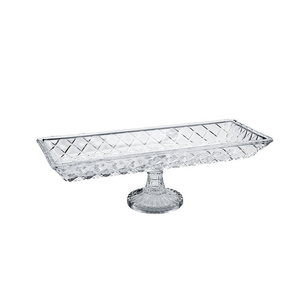 Alegre Glass 39x15x11 Cm Cyrstal Service Tray