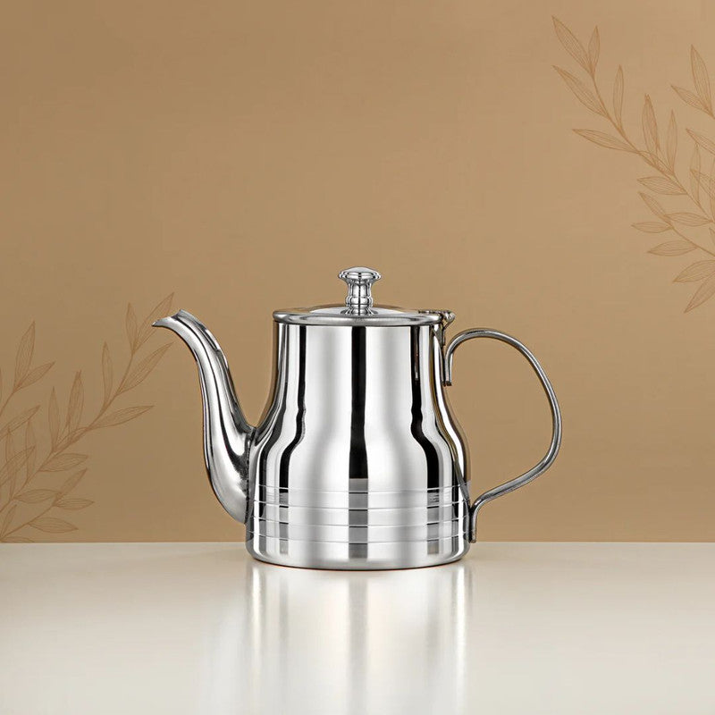 Stainless Steel Teapot – Silver