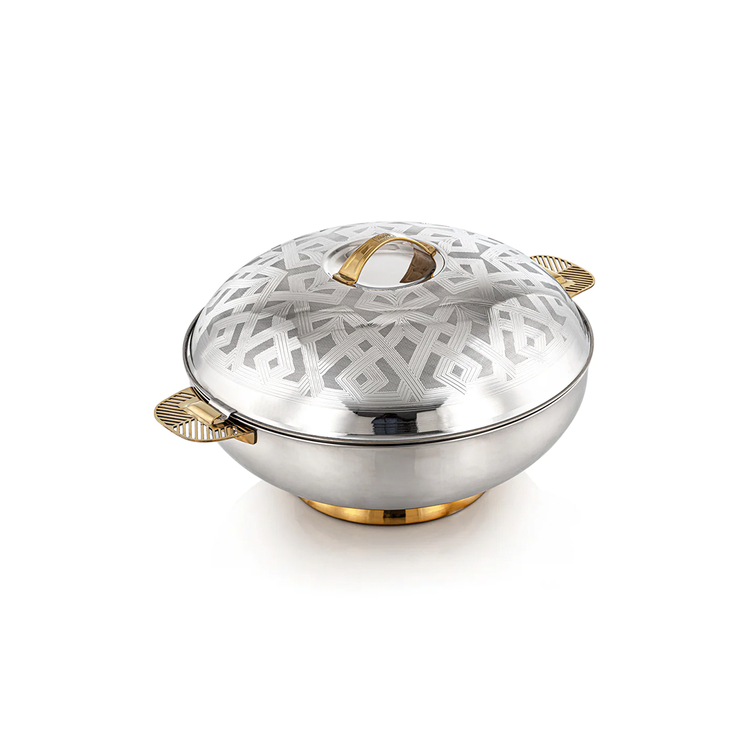 Almarjan Stainless Steel Hotpot Kanz 3 Pieces Set | STS0293106 | Cooking & Dining, Hot Pots |Image 2