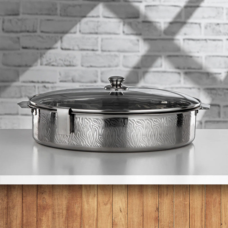 Almarjan Mandi Oval 40 Cm Stainless Steel Hotpot