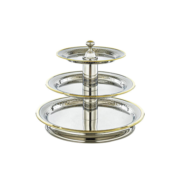 Stainless Steel 3 Layers Sweets Stand