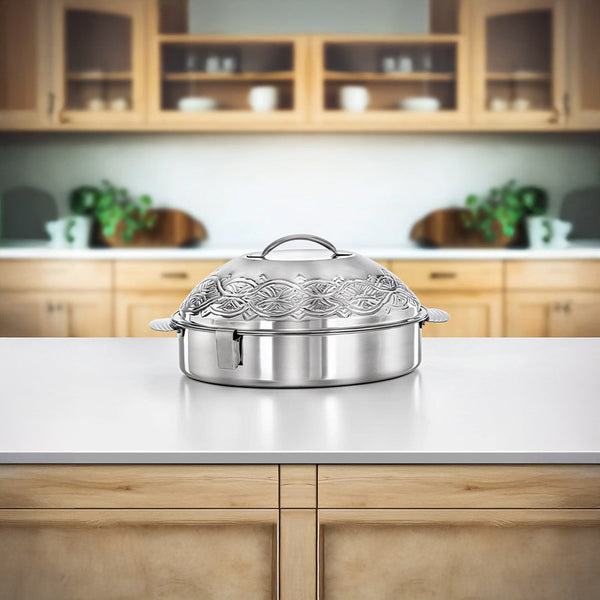 Almarjan Stainless Steel Hot Pot Marmar Collection - Available In Multiple Sizes