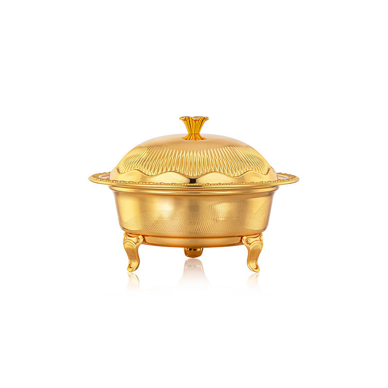 Almarjan Gold 22 Cm Dates Bowl