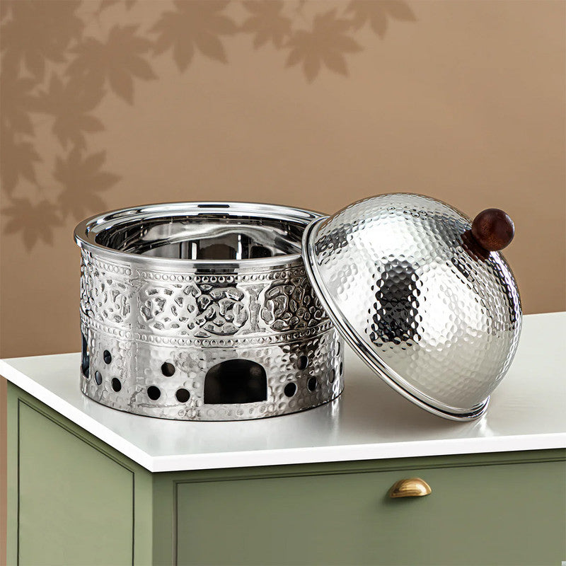 Stainless Steel Chafing Dish 25 cm – Silver