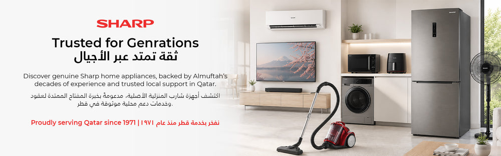 Sharp Qatar Online | Premium Appliances & Best Prices – Almuftah Center