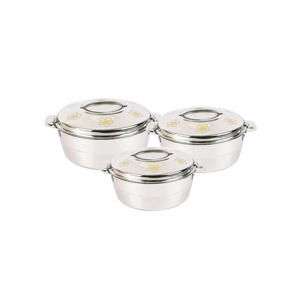 Stride Alfiya Stainless Steel Hotpot 3 Pieces Set