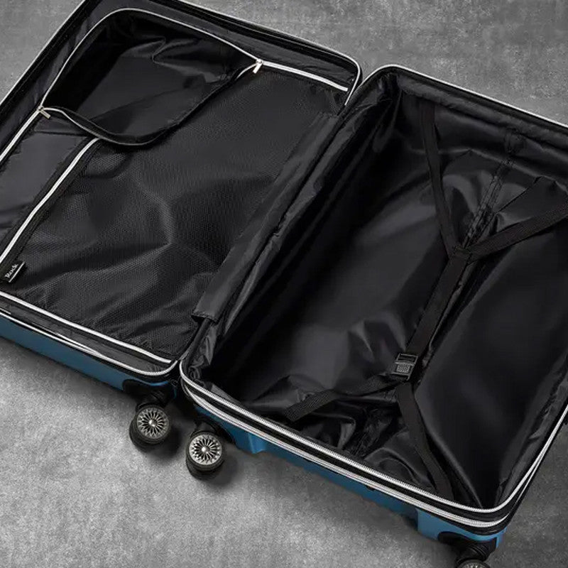 Rock Luggage Maya Blue 3 Piece Trolley Set Rock Luggage Maya Blue 3 Piece Trolley Set