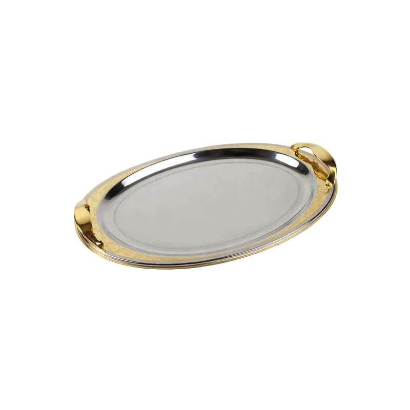 Brignani Viola Gold Oval Tray Brignani Viola Gold Oval Tray