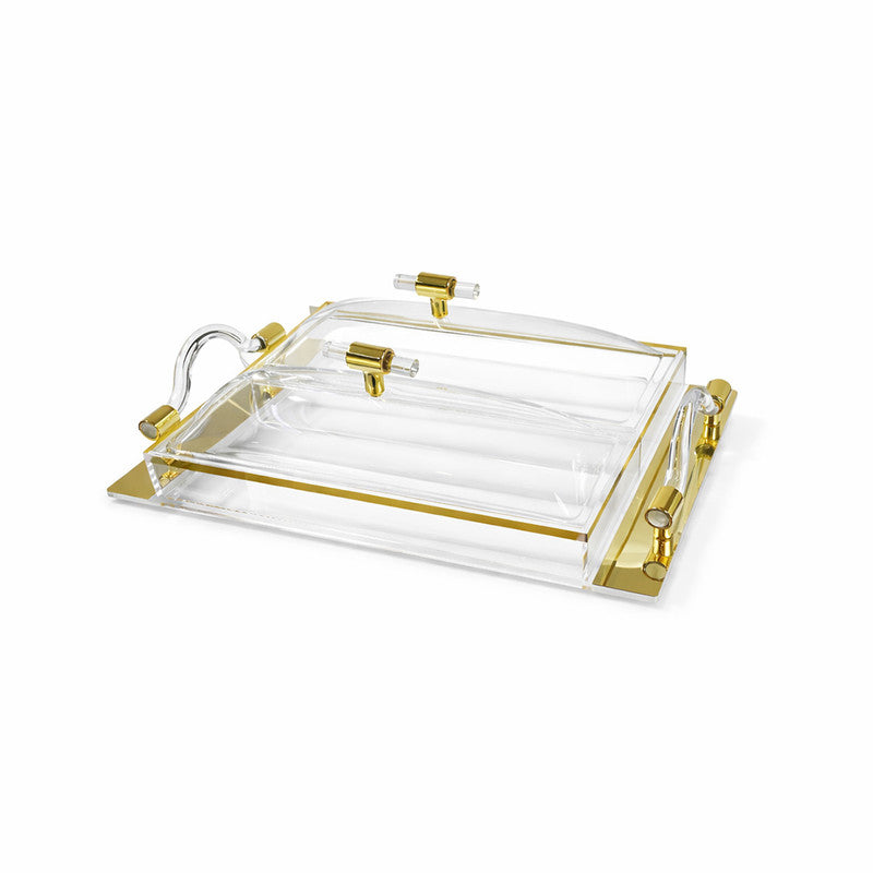 Jiangmen Acrylic & Gold Candy Tray