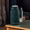 Moss Green & Silver 1 Liter Vacuum Flask