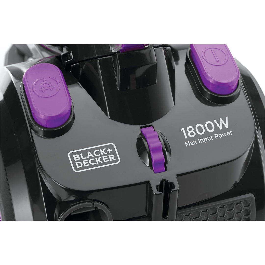 Black+Decker 1800W Vacuum Cleaner Black+Decker 1800W Vacuum Cleaner
