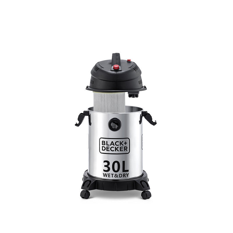 Black+Decker 1400W 30L Wet & Dry Vacuum Cleaner Black+Decker 1400W 30L Wet & Dry Vacuum Cleaner