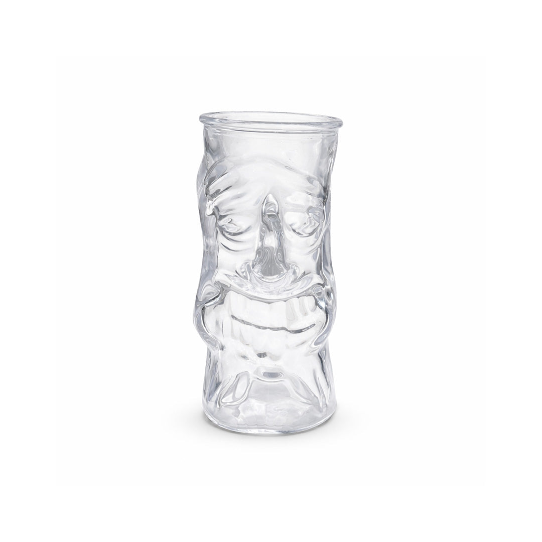 Sencam Tiki Face Glass Decorative Cup