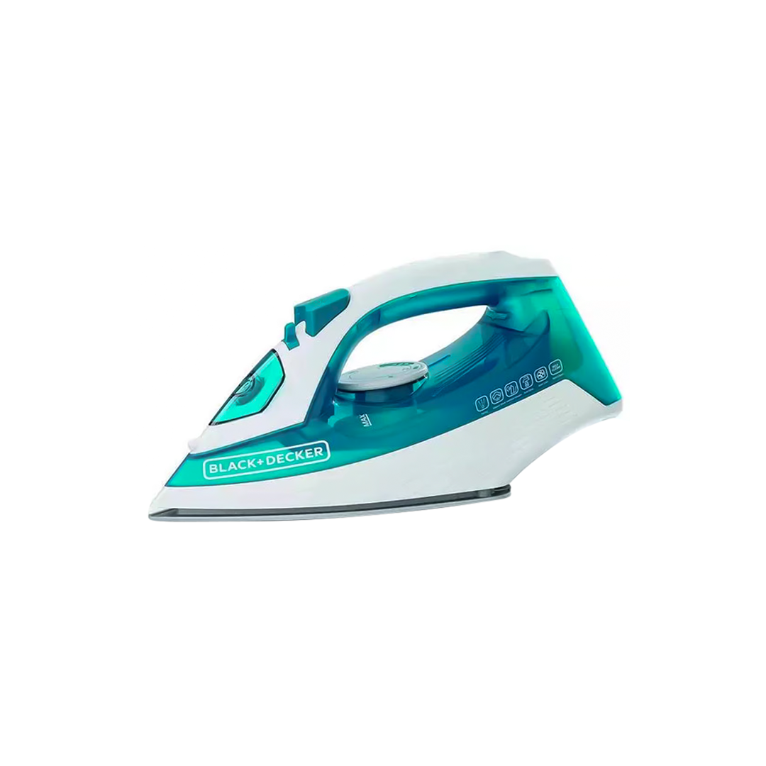 Black+Decker 1600 Watts Steam Iron With Nonstick Soleplate | X1575-B5 | Home Appliances | Irons, Small Appliances |Image 1
