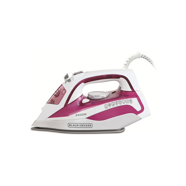 Black+Decker 2400 Watts Steam Iron With Ceramic Soleplate | X2400-B5 | Home Appliances | Irons, Small Appliances |Image 1