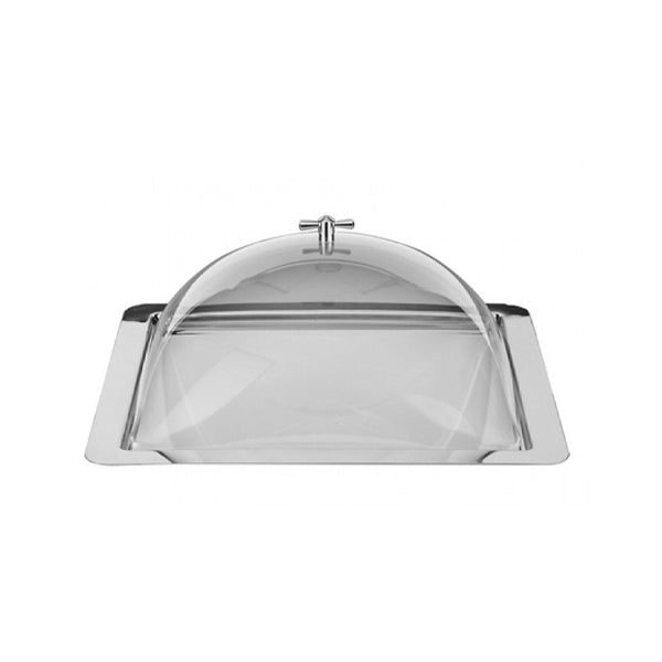Alkan Acrylic Dome with Stainless Steel Base