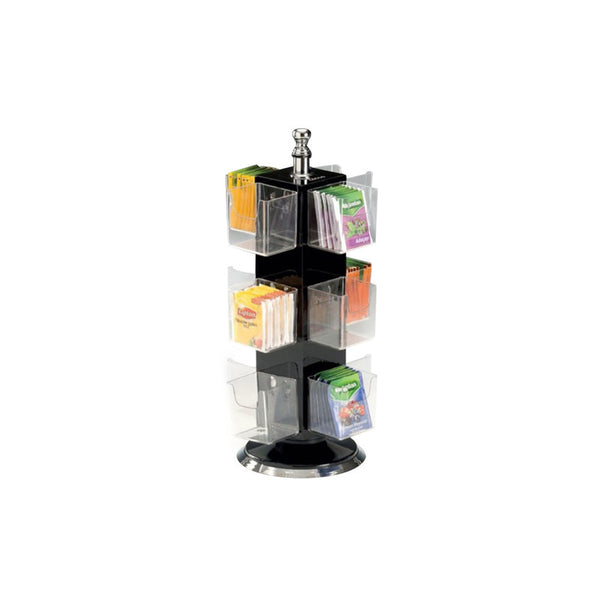 Alkan Acrylic Rotary  Tea Bag Display Stand 