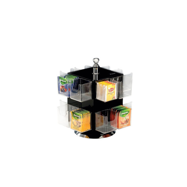 Alkan Acrylic Rotary Tea Bag Display Stand 