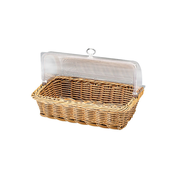 Alkan Polycarbonate Rolltop Basket With Lid