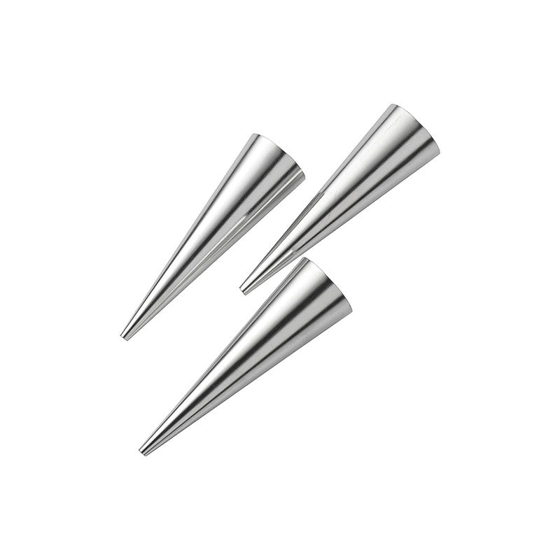 Pedrini Stainless Steel Moulds 3 Cream Horn Pedrini Stainless Steel Moulds 3 Cream Horn