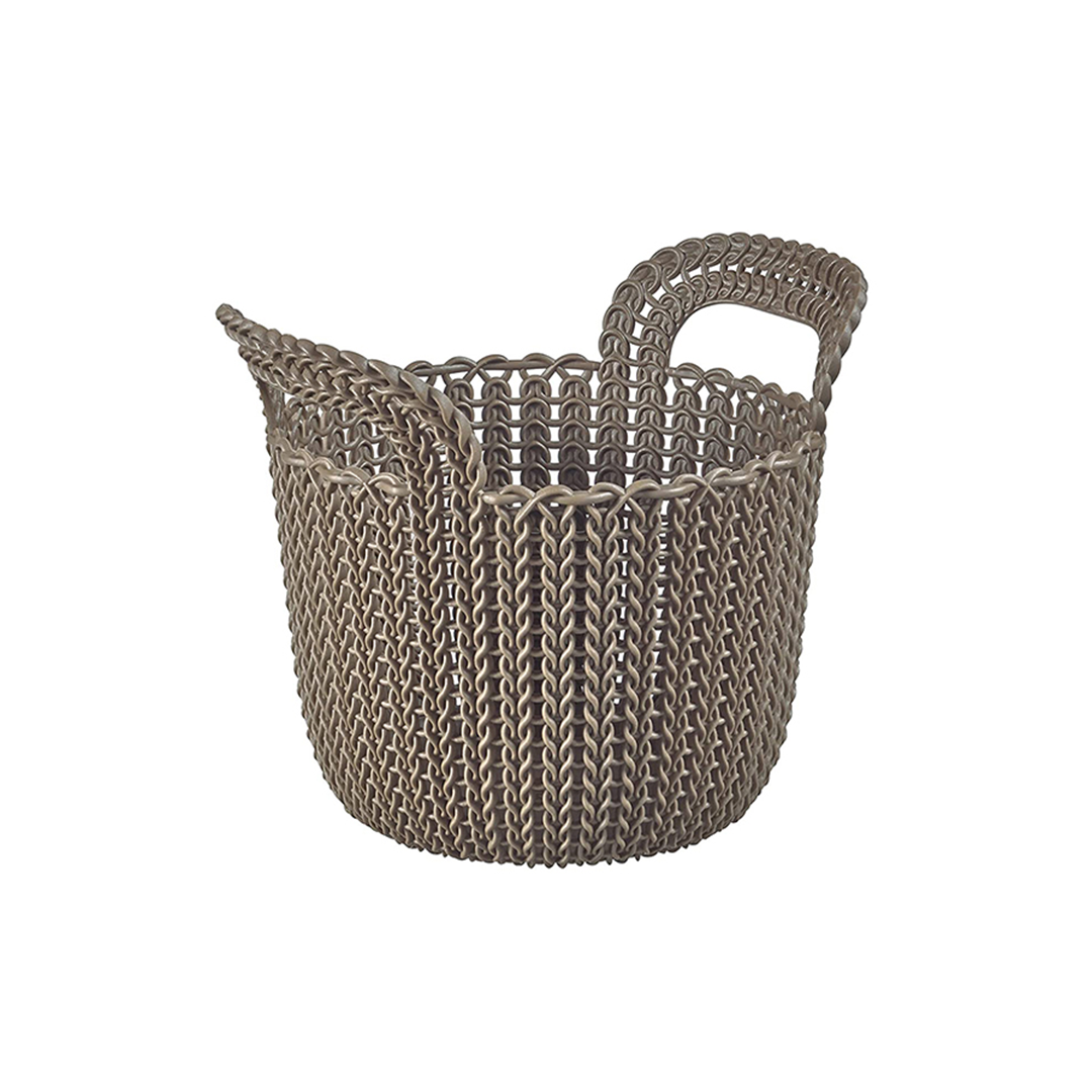 Curver Pl Knit Round Xs B Basket Organiser | 03671-X59-00 | Laundry & Cleaning | Laundry & Cleaning, Plastic wear |Image 1