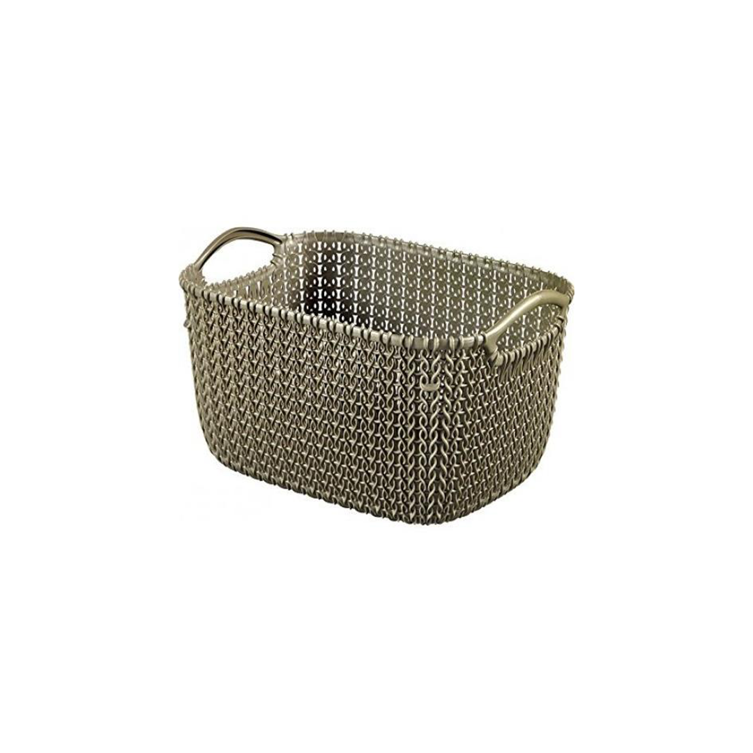 Curver Knit Rect Xs Basket Organiser | 03675-X59-00 | Laundry & Cleaning | Laundry & Cleaning, Plastic wear |Image 1