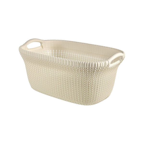 Curver 40L Knit Laundry Basket | 03677-X64-00 | Laundry & Cleaning | Laundry & Cleaning, Plastic wear |Image 1