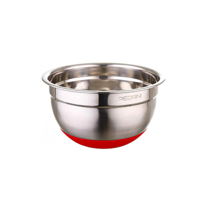 Pedrini 1.5 Liters Stainless Steel Bowl With Silicon Bottom | 03GD268 | Cooking & Dining | Cooking & Dining |Image 1